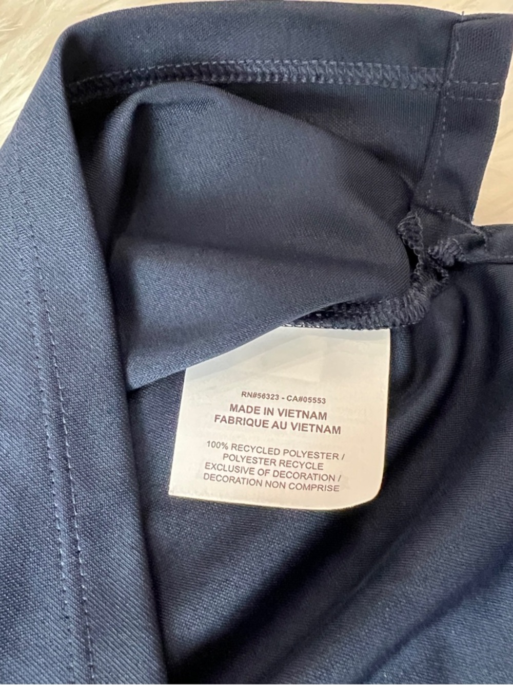 Girls Nike Navy Polo Size S - Picture 4 of 8